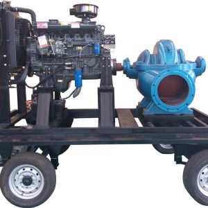 移動(dòng)拖車(chē)柴油機(jī)水泵機(jī)組